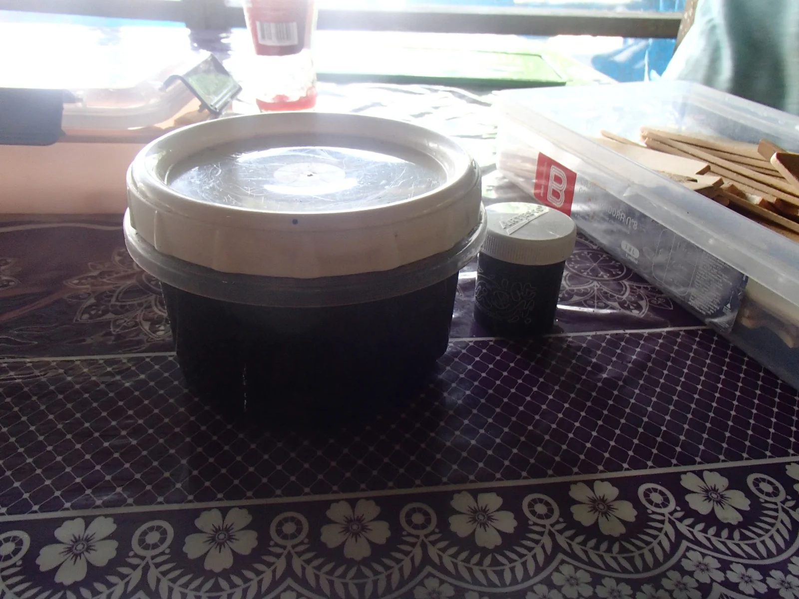 Traditional botanical preparation made by the family