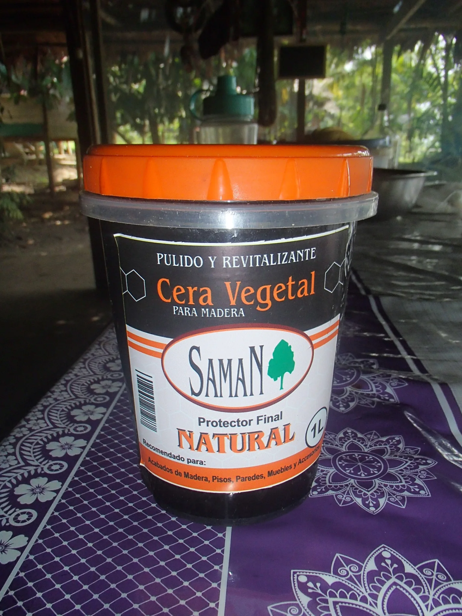 Traditional botanical preparation made by the family