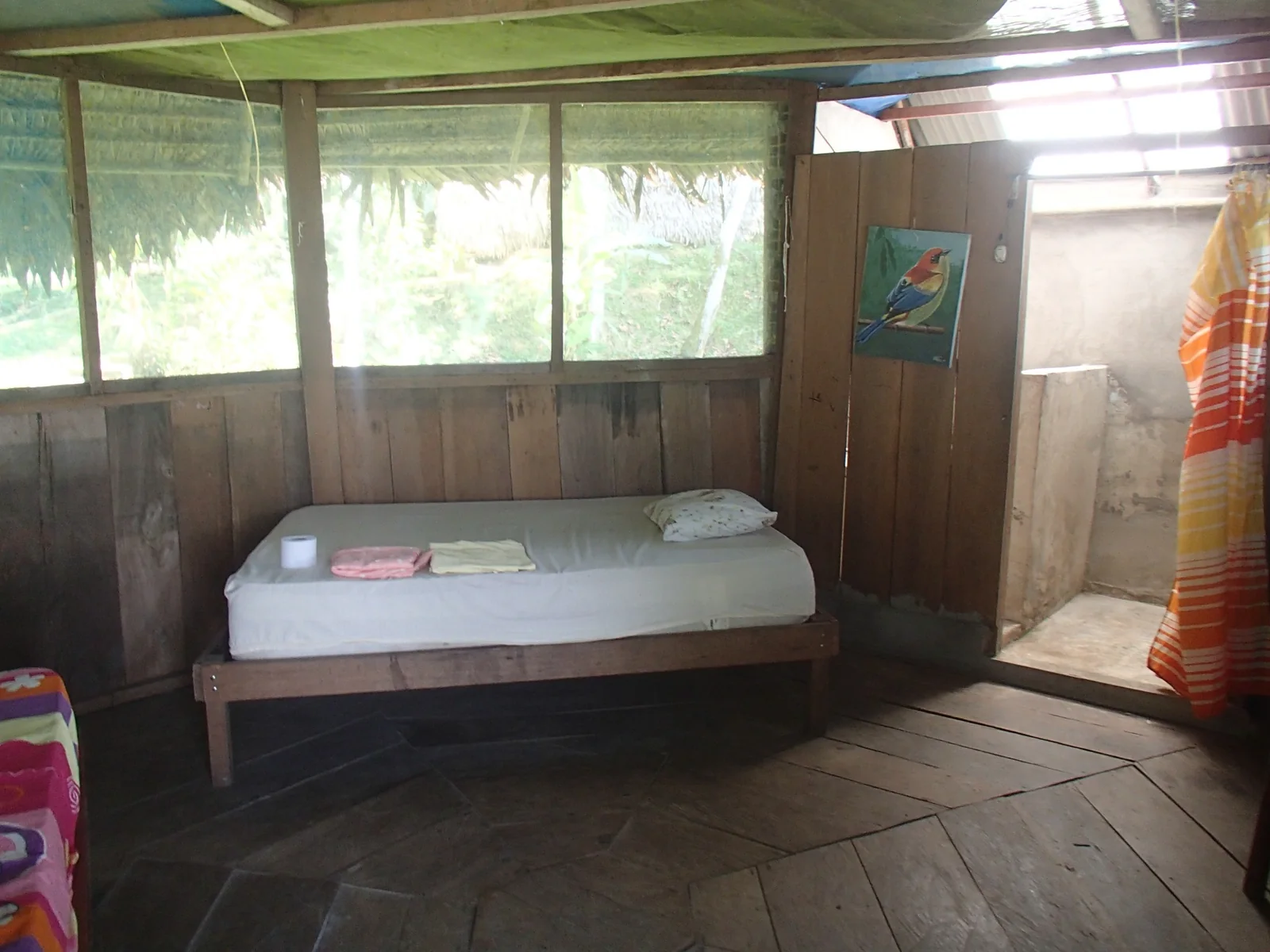Private room at the retreat